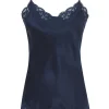 Floral Lace Cami in Navy