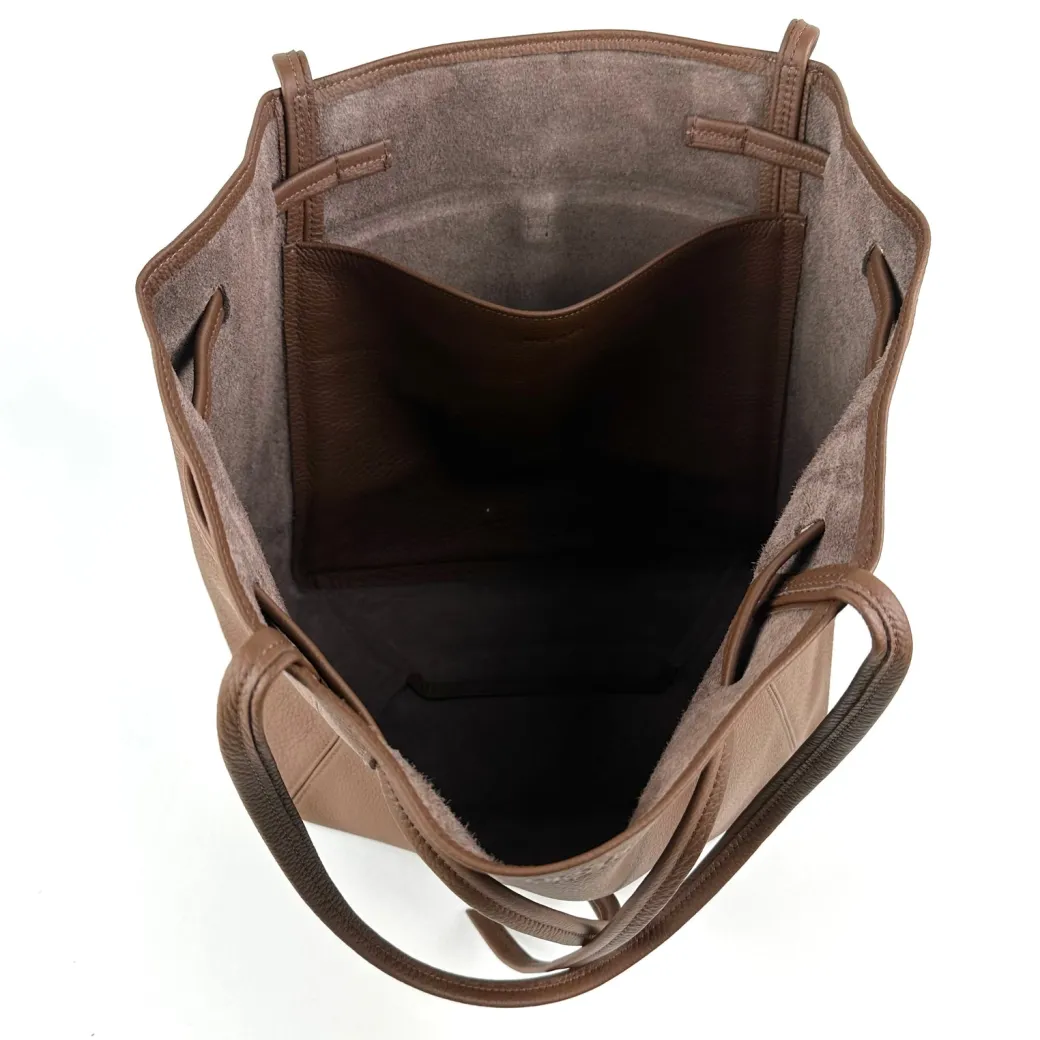 Florence Tote in Chocolate