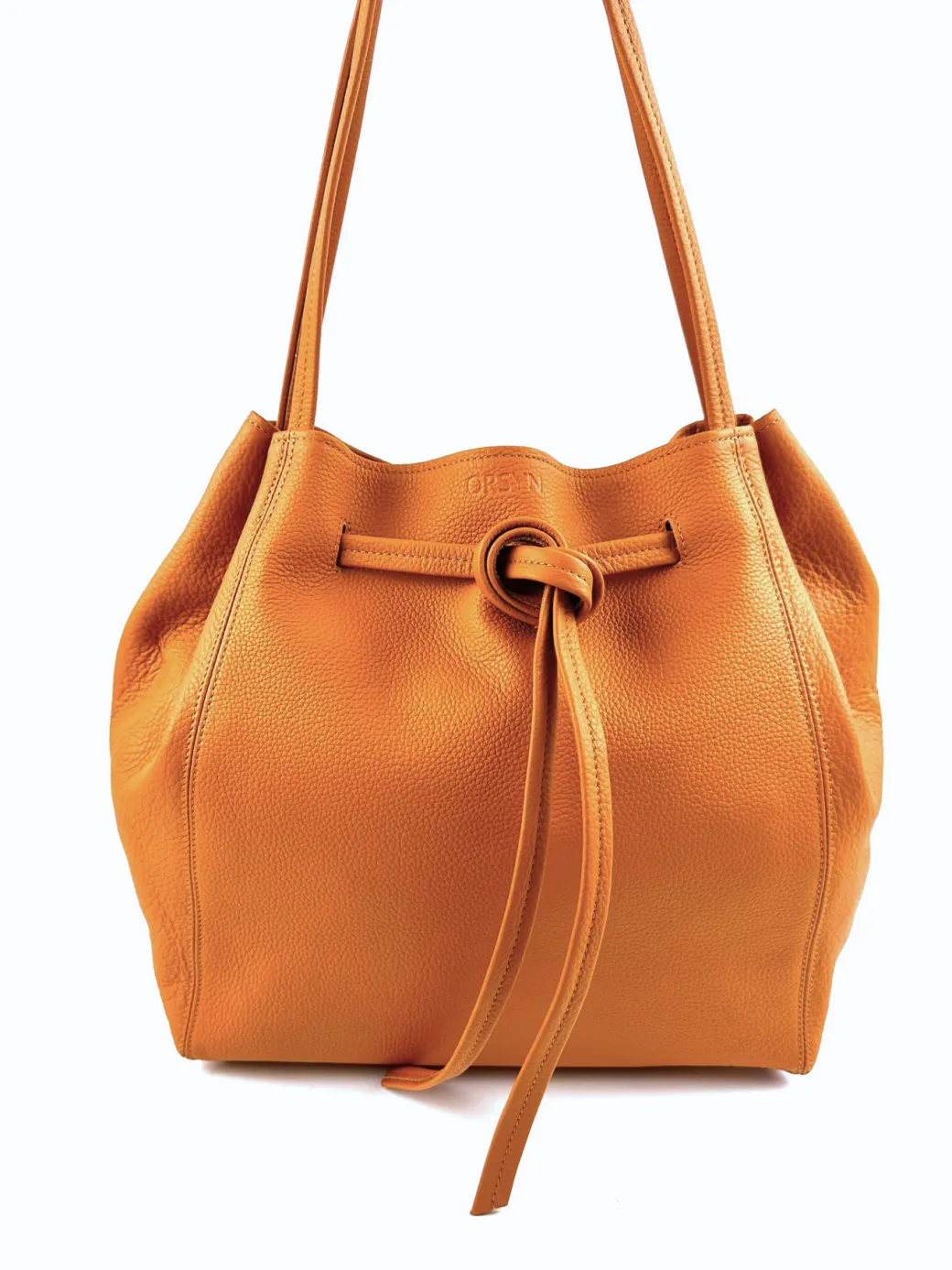 Florence Tote in Tangelo