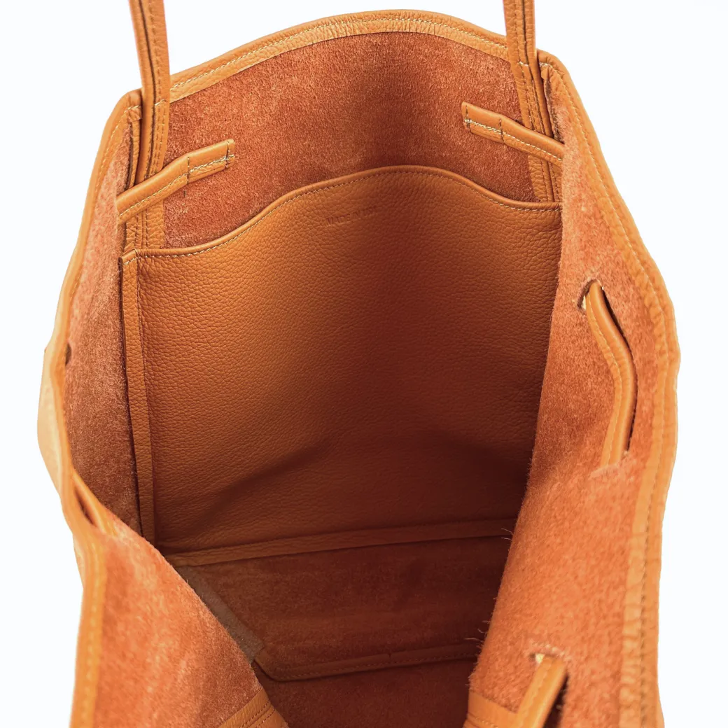 Florence Tote in Tangelo