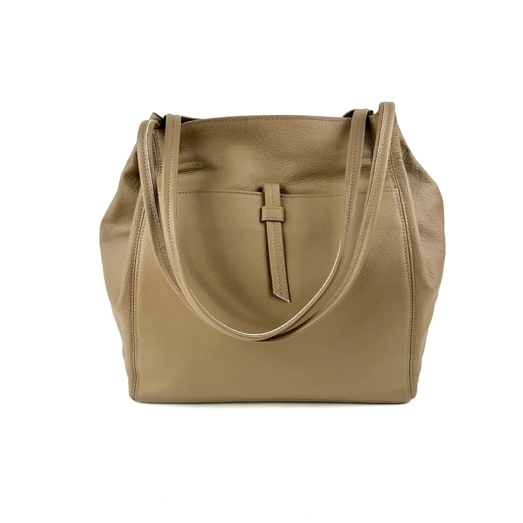 Florence Tote in Taupe