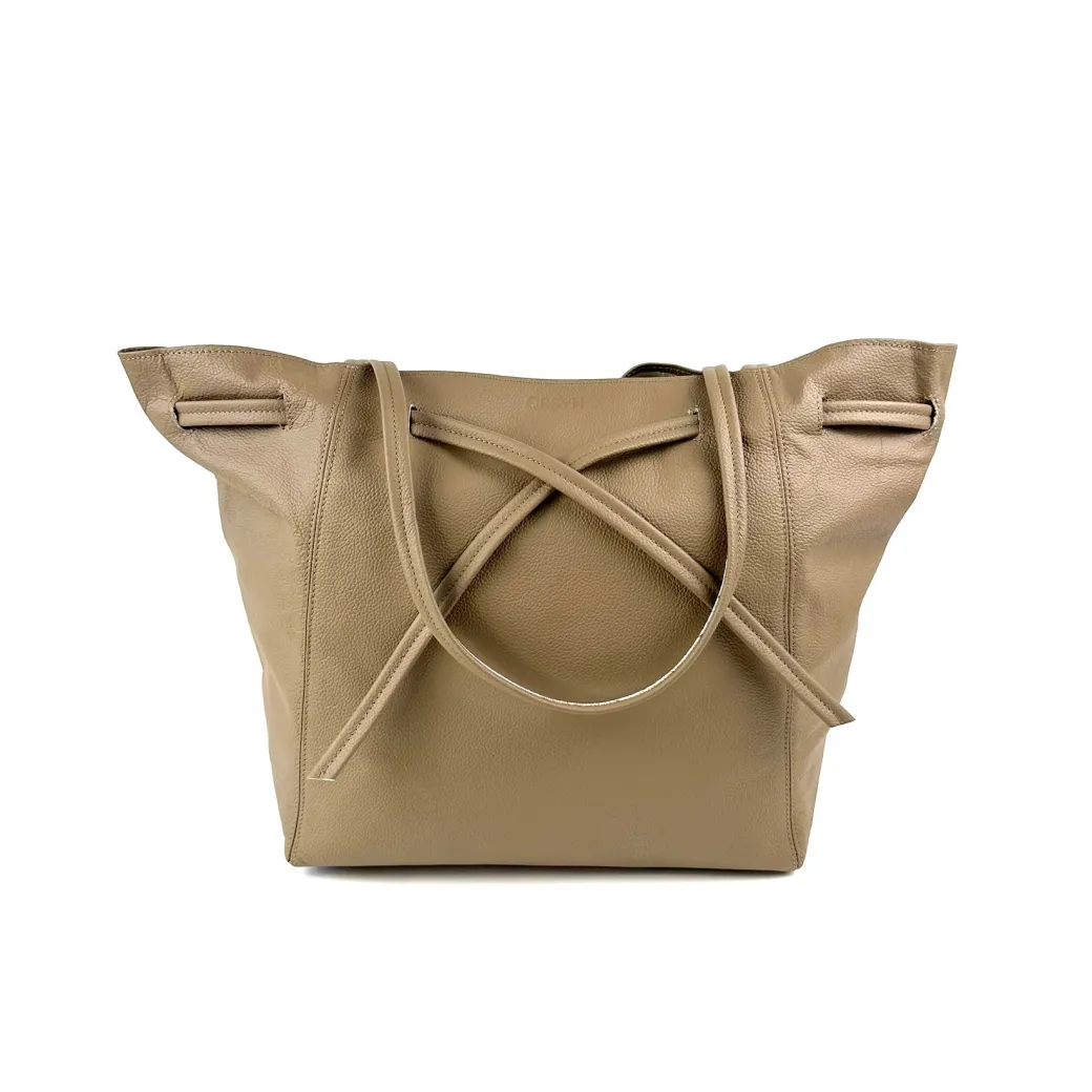 Florence Tote in Taupe