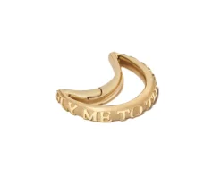 Fly Me To The Moon Lock in Yellow Gold