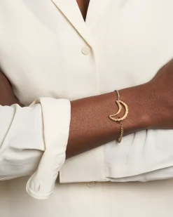 Fly Me To The Moon Lock in Yellow Gold