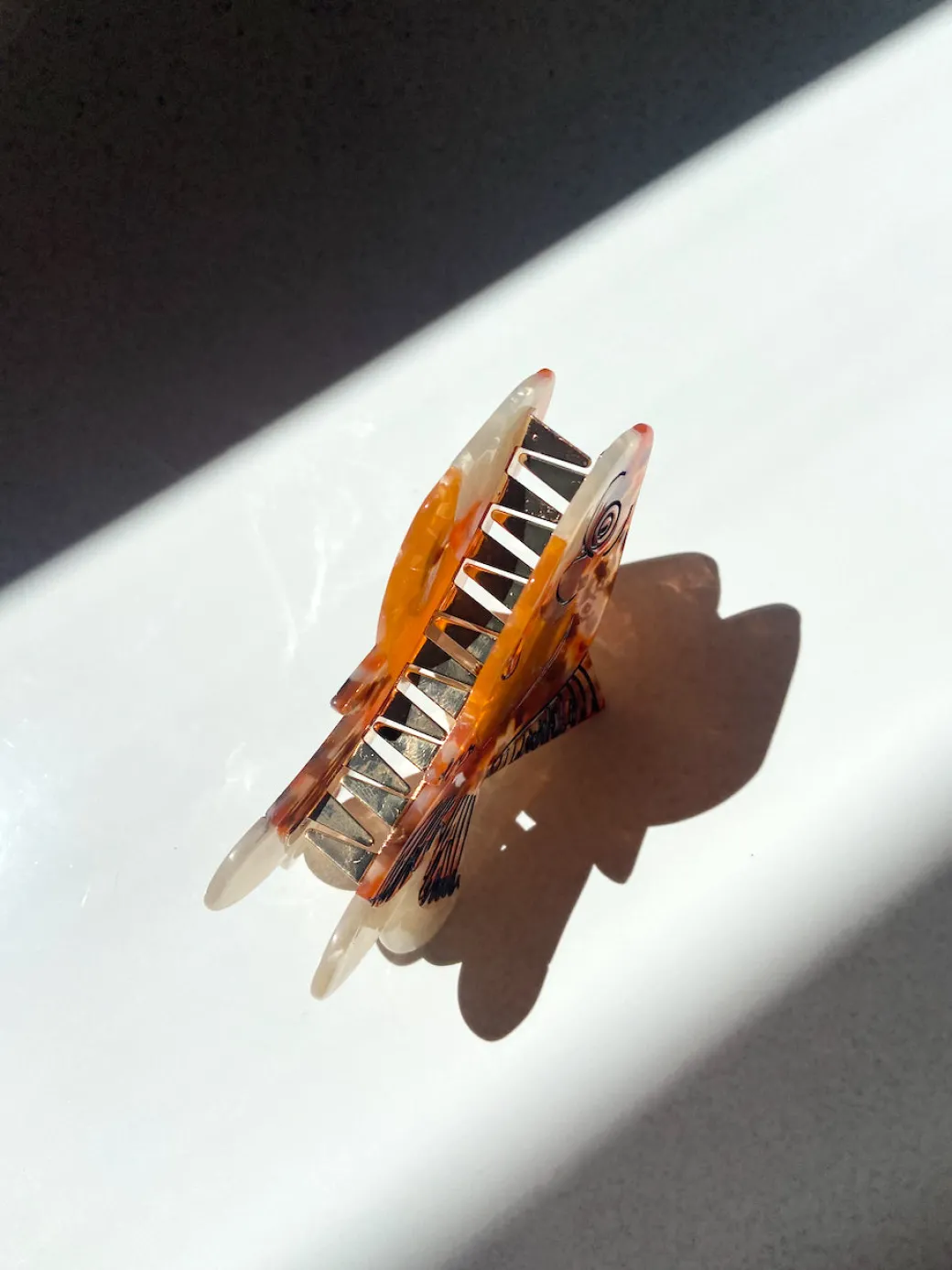 Goldfish Claw Clip In Red