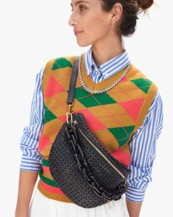 Grande Fanny in Black Rattan