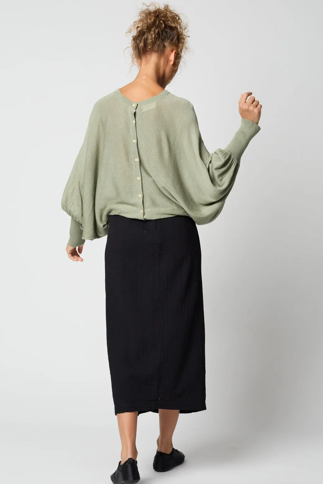 Handkerchief Skirt In Black