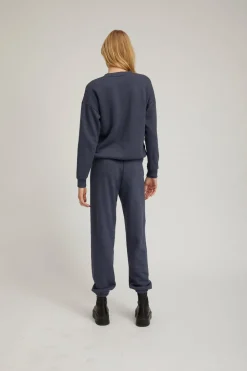 Heart Sweatpant in Navy