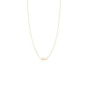 Itty Bitty Cross Necklace in Yellow Gold
