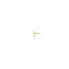Itty Bitty Cross Stud in Yellow Gold