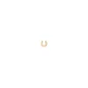 Itty Bitty Horseshoe Stud in Yellow Gold
