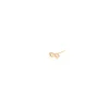Itty Bitty Infinity Stud in Yellow Gold