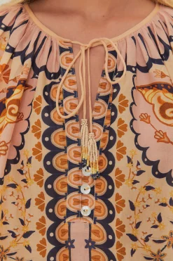 Jaipus Blouse in Beige