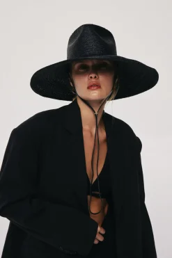 Kennedy Hat in Black