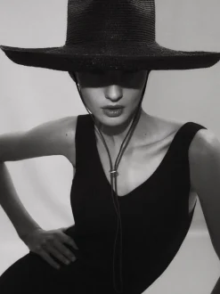 Kennedy Hat in Black