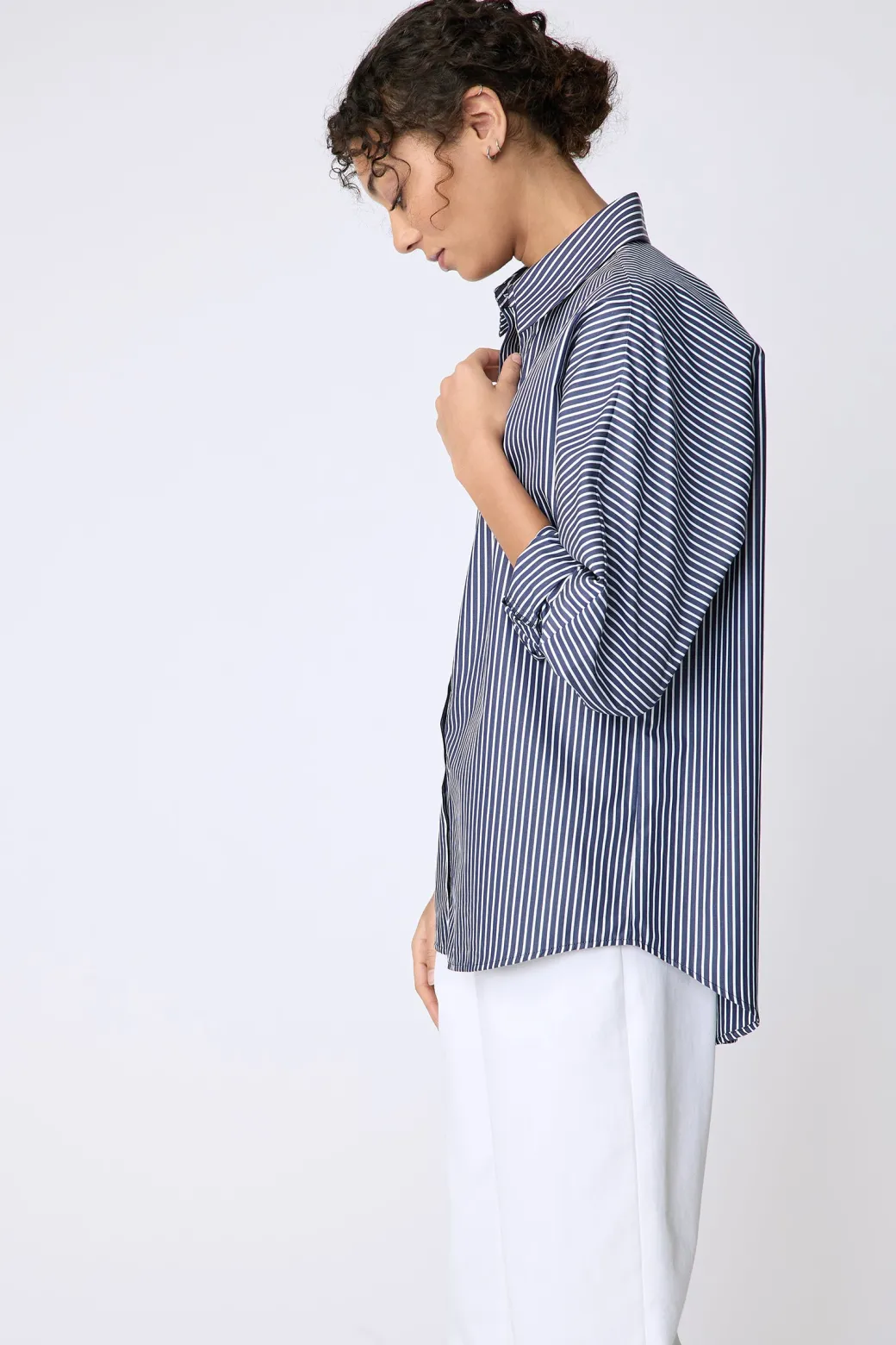 Lauren Blouse in Savoy Stripe