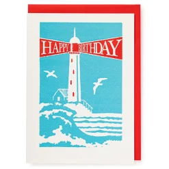 Light House Birthday - Greeting Card