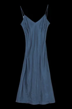 Long Bias Slip Dress in Scuba