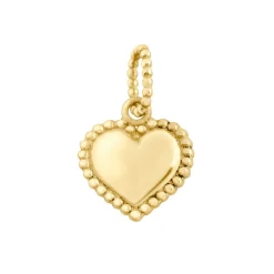 Lucky Heart Pendant in Yellow Gold