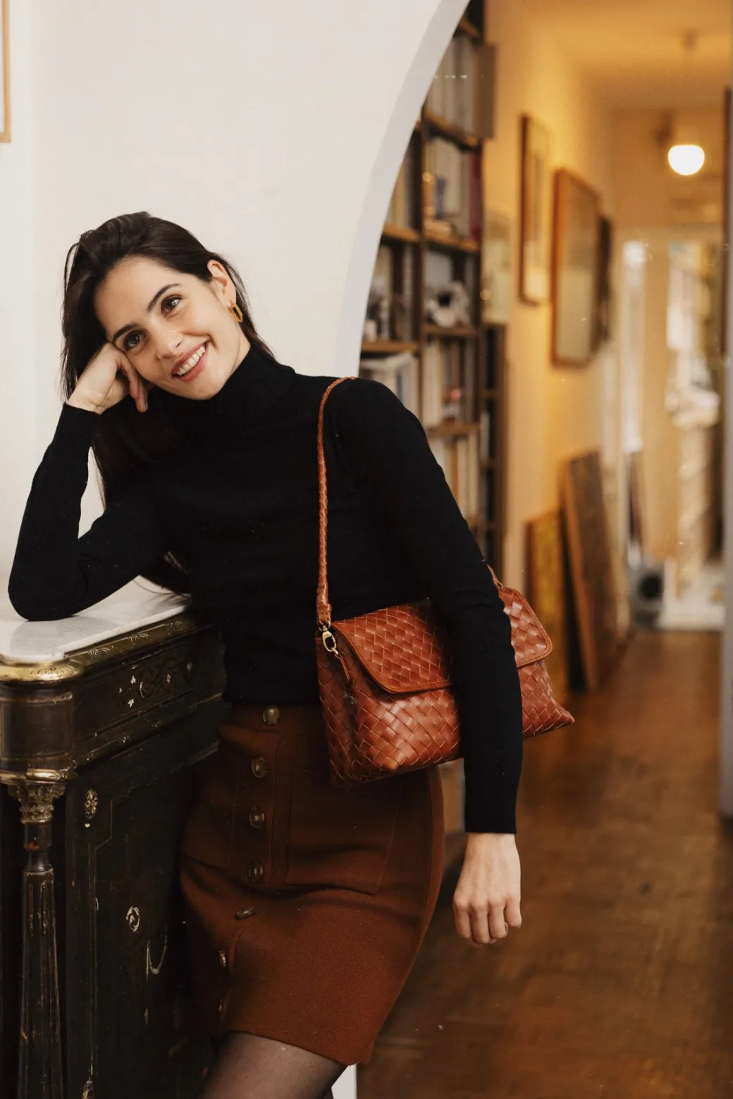 Madeleine Handbag in Sienna