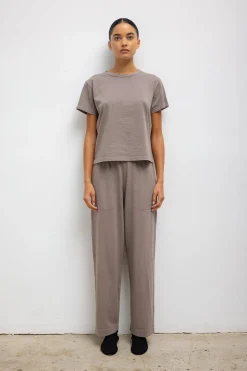 Margo Tapered Pocket Pant in Affogato