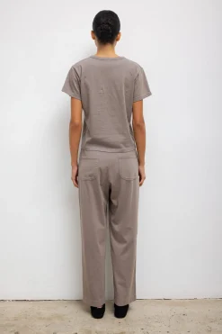 Margo Tapered Pocket Pant in Affogato