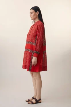 Martine Dress in Tomette