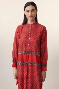 Martine Dress in Tomette