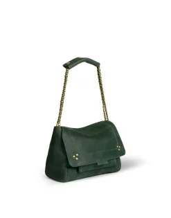 Medium Lulu Bag in Forest Green