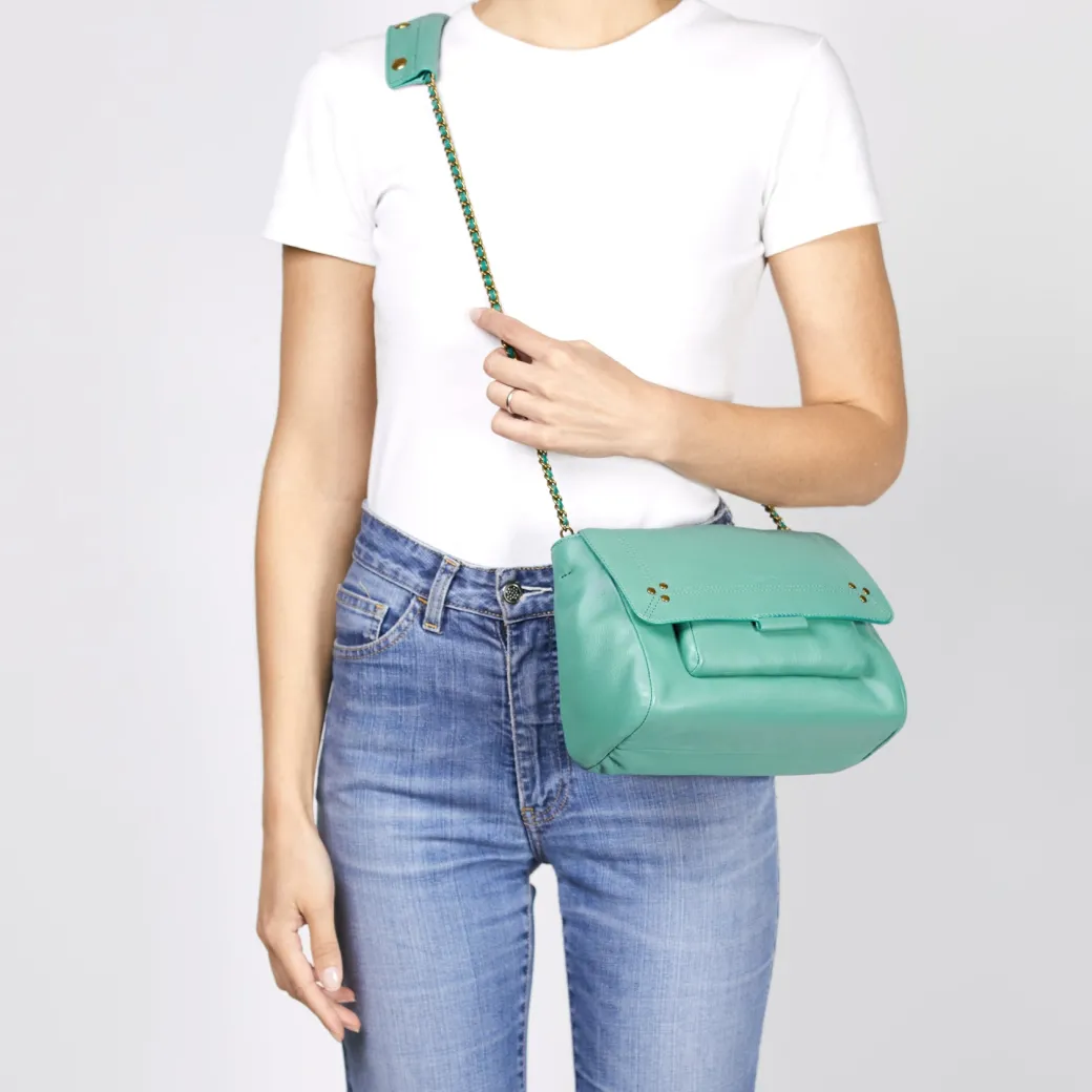 Medium Lulu Handbag in Agave