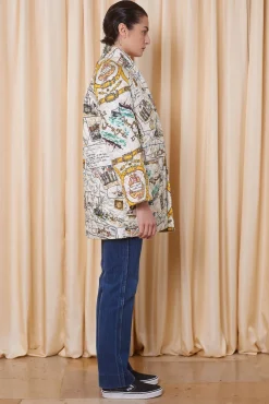 Mela Jacket in Post Card