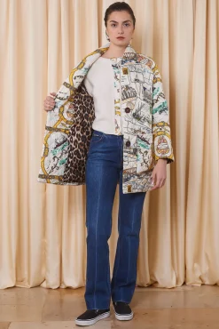 Mela Jacket in Post Card