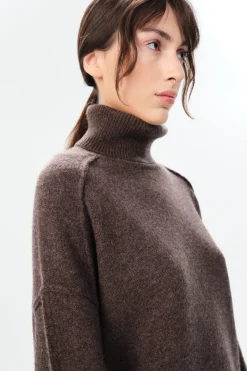 Melian Jordan Turtleneck in Brown