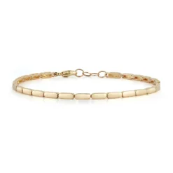 Melody Bar Bracelet in Yellow Gold