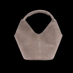 Mia Handbag in Clay Suede