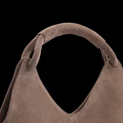 Mia Handbag in Clay Suede