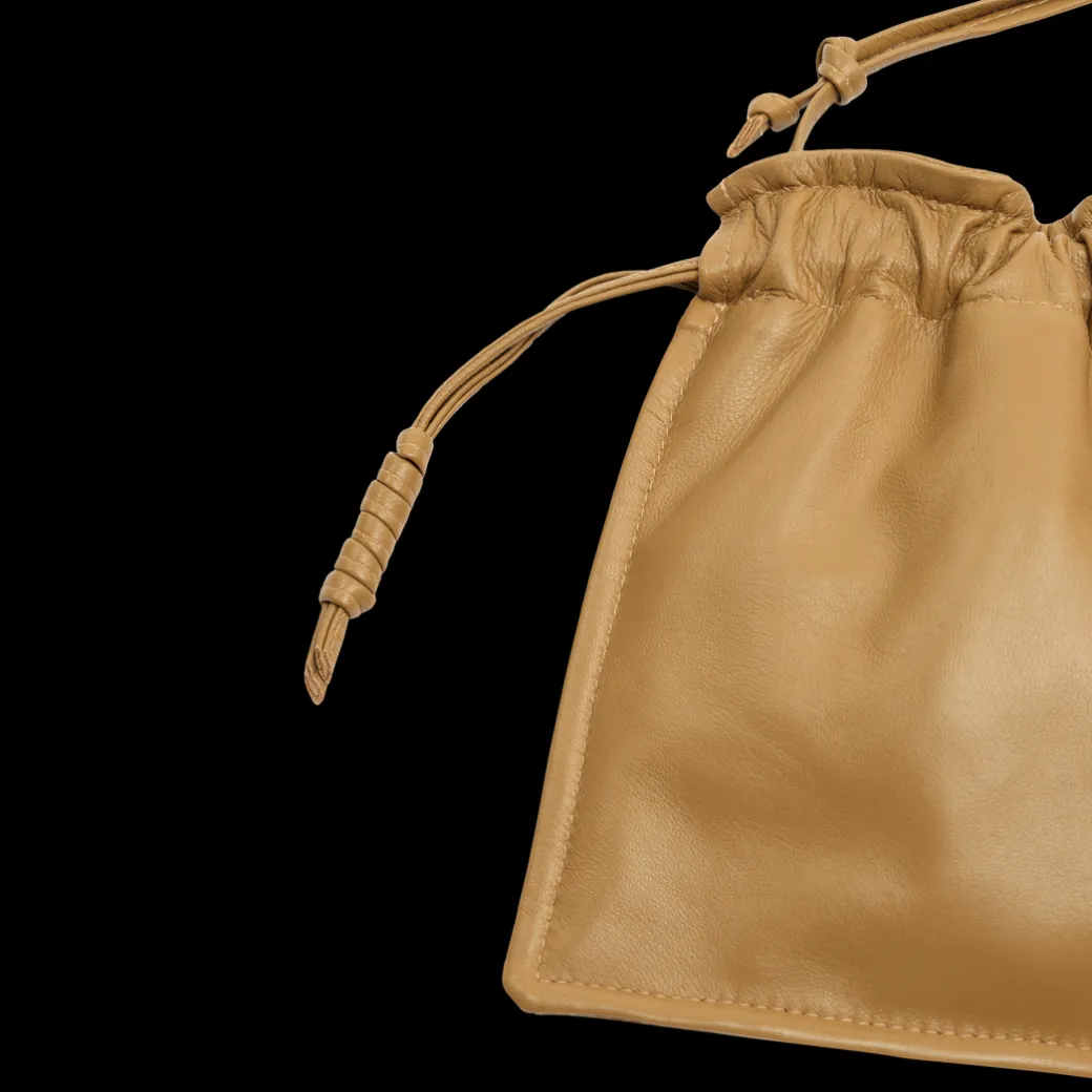 Mini Bowie Handbag in Caramel