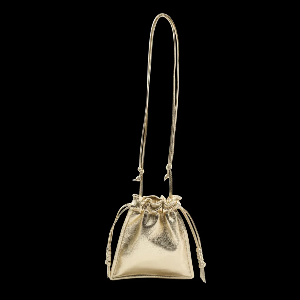 Mini Bowie Handbag in Gold