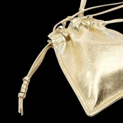 Mini Bowie Handbag in Gold