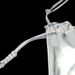 Mini Bowie Handbag in Silver