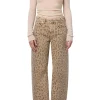 Miro Pant in Natural Cheetah