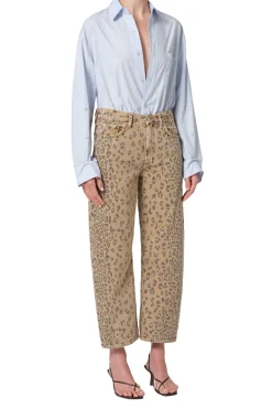 Miro Pant in Natural Cheetah