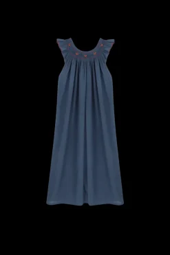 Mona Night Dress in Navy