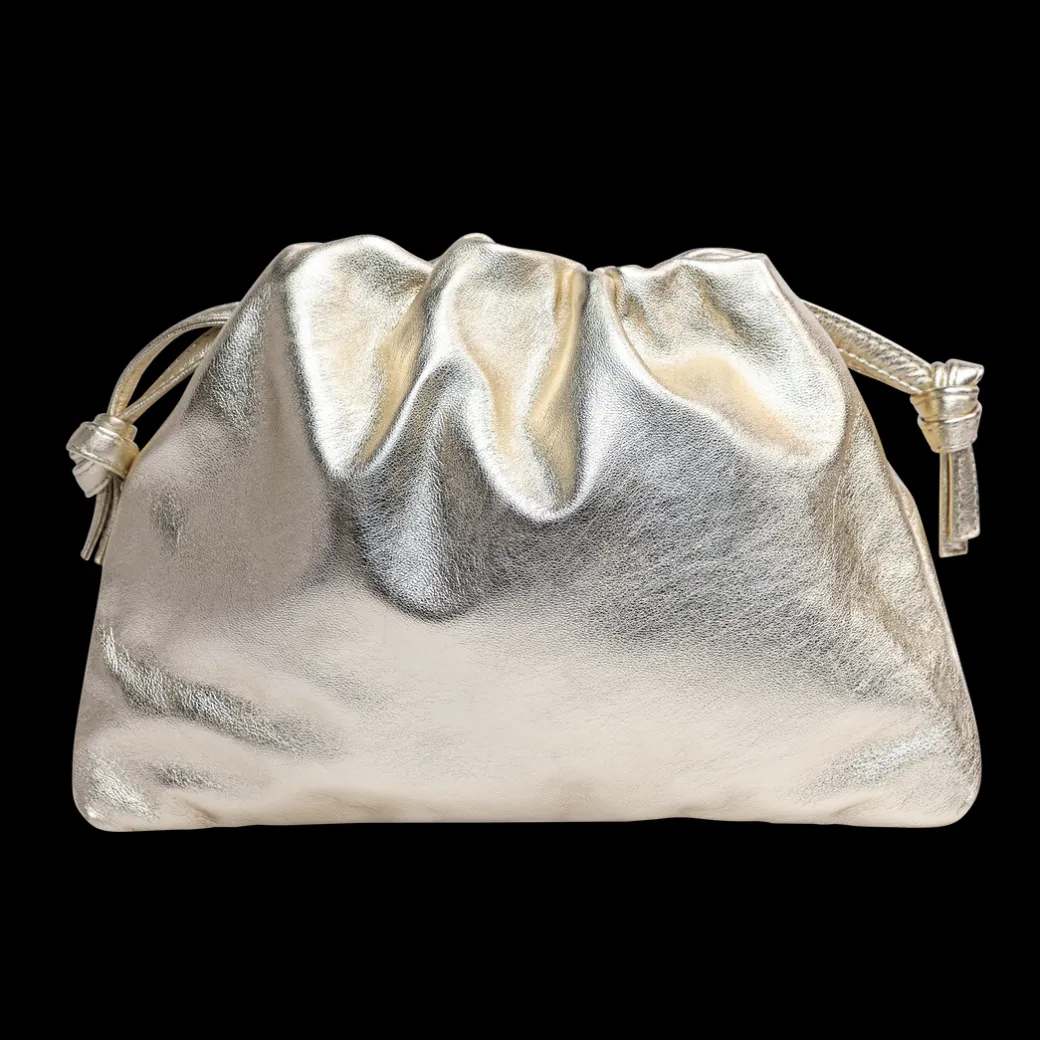 Monica Clutch in Champagne