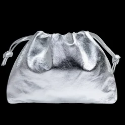 Monica Clutch in Silver