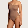Nancy Swimsuit in Metallic Cocoa