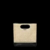 Nell Handbag in Black Rattan