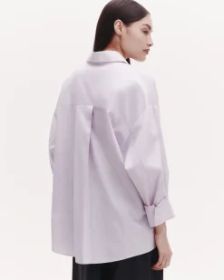 New Earl in White and Purple Pinstripe