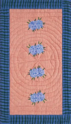 Oleander Lilac Peach Junior Quilt