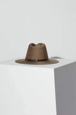 Olsen Wool Hat in Taupe